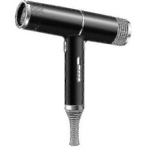 Sèche-Cheveux Type T, Puissant, 1200 W, Séchage Rapide, Température Constante, 3 Modes De Séchage, Noir - Neuf