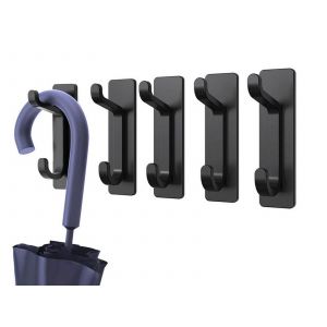 Lot de 4 crochets muraux doubles autocollants pour la maison et la cuisine - Neuf