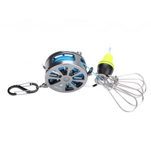 Boucles De Verrouillage Fish Lock 7 M, 5 Verrous, Chaine Avec Flotteur, Accessoire De Peche (Argent 70#) - Neuf