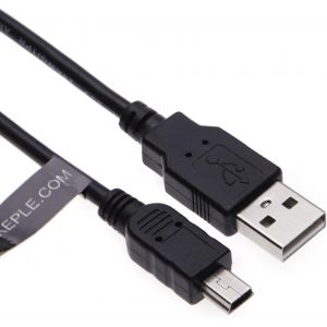 CLOUDDS-Câble Mini Usb Pour Chargeur Et Synchronisation De Données Compatible Avec Tom Tom Xxl Classic Navigation Gps Tom Tom 0,5 M Mini-Usb - Neuf