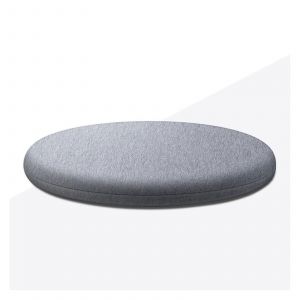 Ronde en Mousse de Mémoire de Chaise, Coussin antidérapant à Manger Pavé de 30/35/40/45/50 cm, Gris clair 30x30x3 cm pour Bureau, Cuisine, Jardin - Neuf