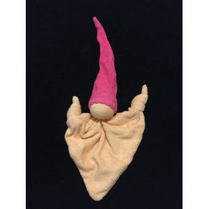 Doudou-Hochet Keptin Zmooz Bonnet Rose - Neuf