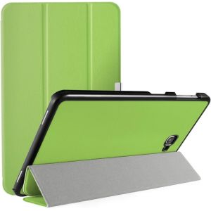 ELVORIX-Coque Compatible pour Samsung Galaxy Tab A 10.1 2016 Housse de Protection en Cuir PU &Eacute;tui Magn&eacute;tique Ultra-Mince avec Fonction Support pour SM-T580/P580/T585/P585/P585Y - Vert - Neuf
