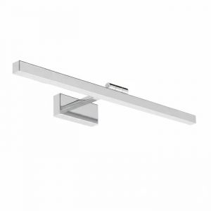 Applique Murale Salle De Bain Led 12w Ip45 Chrome Avec Interrupteur Intégré | Horoz Kartal-12 - Neuf