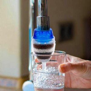 Filtre purificateur d'eau du robinet à charbon actif en 4 étapes 21-23mm - Neuf