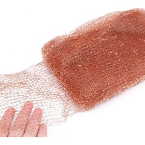 Filet de cuivre tricoté pour la Lutte antiparasitaire, Souris, Rat, Rongeur, Escargot, Oiseaux, contrôle de Chauve-Souris, bloqueur de cuivre(6 M / 19 Feet) - Neuf