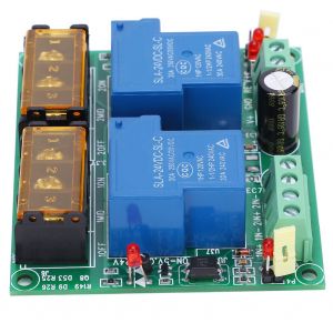 XYONG Module de relais PLC haute puissance, courant eleve, 24 V, 2 canaux, 30 A, relais 2RL-24 V, 30 A - Neuf