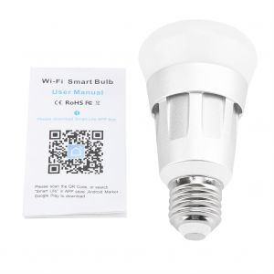 Hjlian Ampoule Led Rgbw Multicolore 7 W Avec Culot E27, Eclairage Wi-Fi, Commande Vocale, Compatible Avec Alexa Et Google - Neuf