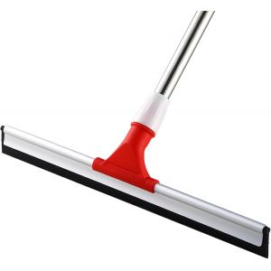 Eryi-Balai Raclette Sol De Large 43cm Avec Manche(147cm), Brosse D'essuie-Glace Au Sol En Lame De Caoutchouc, Laveur De Sol À Raclette Pour Nettoyage De Garage,Douche,Salle De Bain,Cuisine,Patio - Neuf