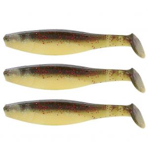 3pcs 110mm Double Couleur Leurres Souples Leurres De Pêche Artificiels Appât Souple Pêche Tacklegreen - Neuf