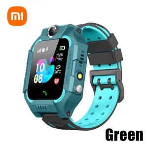 Xiaomi Enfants 4G Montre Intelligente Sos Gps Localisation Carte Sim Appel Caméra Enfant Montre Intelligente Caméra Étanche Montre Cadeau Pour Ios Android.Green. - Neuf