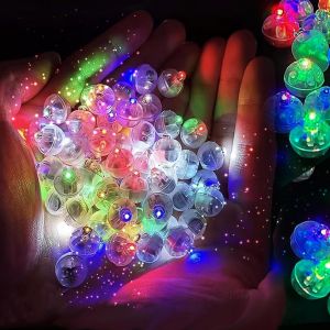 Senior-100 Pcs Led Balloon Lumi&egrave;re, Couleur Mini Rond Led Balloon Lumi&egrave;re, Clignotante Led Ballons Lumi&egrave;re Pour Mariage, Anniversaire, F&ecirc;tes, Halloween, No&euml;l D&eacute;coration[L2179] - Neuf