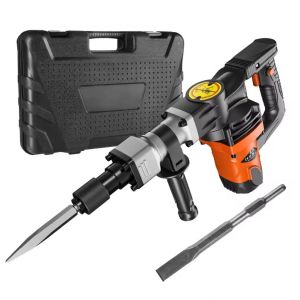 Marteau-piqueur de d&eacute;molition &eacute;lectrique 1400W 2900 BPM - Neuf