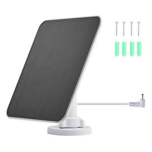 Panneau solaire ext¿¿rieur ¿¿tanche 5W Port DC3.5x1.35 - Neuf