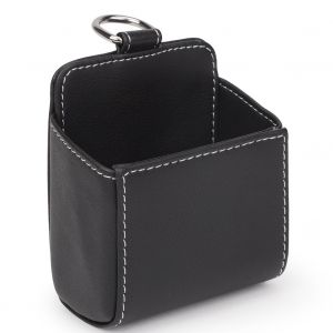 Support de ventilation pour voiture, pochette de rangement avec crochet (noir) - Neuf