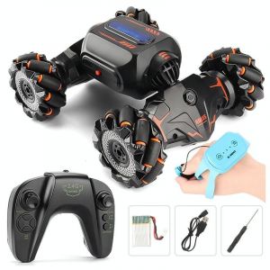 Voiture Télécommandée Enfant Tout-Terrain 360° Lumières et Cascade Sensationnelle YONIS - Neuf