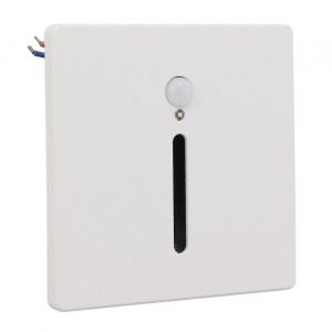3W LED encastré détecteur de mouvement Step Light 4000K du crépuscule à l'aube 110-240V intérieur escalier placard couloir - Neuf