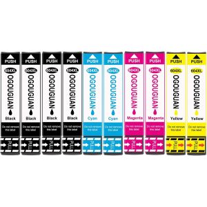 604Xl Cartouches D'Encre Compatible Pour Epson 604 Xl Pour Expression Home Xp-2205 Xp-2200 Xp-3200 Xp-4200 Xp-4205 Xp-3205 Workforce Wf-2930Dwf Wf-2910Dwf Wf-2950Dwf Wf-2935Dwf(10 [ENC945634] - Neuf