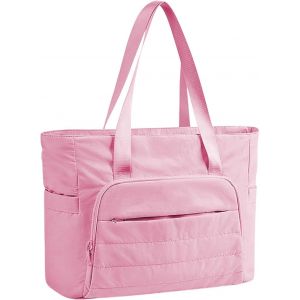 Sac à main pour femme,grand sac fourre-tout léger,rose,18L - Neuf
