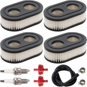 MEVRONISSHOP-593260 Filtre &agrave; air Tondeuse &agrave; Gazon Cartouche de Filtre &agrave; air 798452 334404 pour 09P00 09P702 550E 500EX 550EX 625 575EX S&eacute;rie Moteurs Pi&egrave;ces 4247 5432 5432k - Neuf