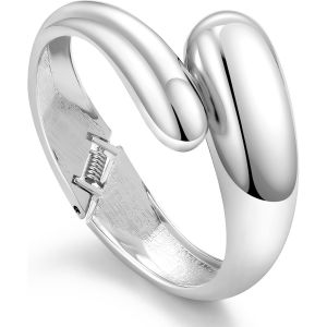 Eryi-Bracelets En Or Pour Femmes Bracelets Manchettes En Or En Forme De Goutte D'eau Bracelets Ouverts En Acier Inoxydable Bijoux Anniversaire Cadeaux De Saint-Valentin - Neuf
