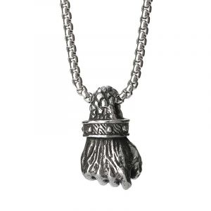 (Style 6) Collier Avec Pendentif Aigle En Acier Titane Pour Homme, Style Punk Hip-Hop Pour Gar&ccedil;ons - Neuf