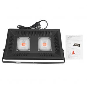 HJLIAN Lampe LED de croissance a spectre complet pour plantes d'interieur, 100 W, 220 V, prise UE - Neuf