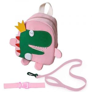 Ceinture De S&eacute;curit&eacute; Pour Enfant, Sac &Agrave; Dos Avec Sangle De S&eacute;curit&eacute;, 1,5 M Sangle De Poignet Anti-Perte Pour La Sangle De R&ecirc;ne De S&eacute;curit&eacute; Du Nourrisson Sangle De Poignet Sangle De Cha&icirc;ne De Poignet (Dinosaure Rose) - Neuf