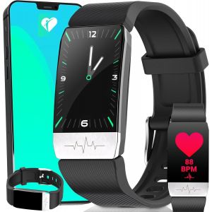 Montre Intelligente Avec Fonction Téléphone-Affichage 1,14""-Pour Homme Et Femme-Écran Tactile-Appareil De Localisation Bluetooth-Appels-Montre De Sport Pour Android - Neuf