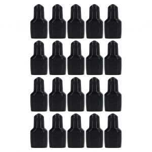 HJLIAN Lot de 20 gaines de protection en caoutchouc PP30 PP45, anti-choc electrique, connecteur a 2 broches, ignifuge, anti-poussiere - Neuf