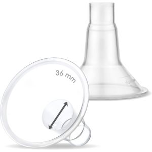 Boucliers Myfit Petit ; Compatible Avec Les Tire-Lait Medela Personalfit, Freestyle, Harmony, Maxi, Freestyle Flex Raccordement ; Raccordement Au Connecteur Large/&Eacute;troit, Lot De 2 (36 Mm - Neuf