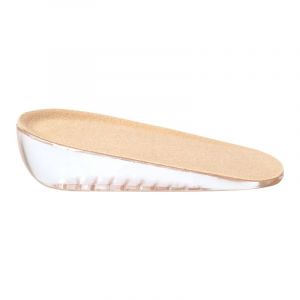 Paire De Semelles Rehaussantes Invisibles Pour Talons Hauts, Amortissant Les Chocs (Taille S Pour Femme, Hauteur : 2,5 Cm, Velours Beige). - Neuf