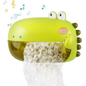 Machine &agrave; bulles de bain,Jouet de bain b&eacute;b&eacute;,Machine &agrave; bulles Bain jouet,Dinosaure Bubble Maker - Neuf