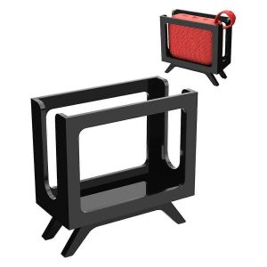 Support de haut-parleur de bureau pour Go 4 & Go 3 haut-parleur Acrylique Socle de table Support de haut-parleur Anti-Slip Ba - Neuf