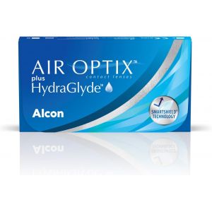 Air Optix Plus Hydraglyde Lot De 6 Lentilles Mensuelles Souples | Bc 8,6 Mm | Diam&egrave;tre 14,2 Mm | Dioptrie -02.00 - Neuf