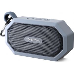 lbgwp60-Mini Enceinte Bluetooth Portable Et Légère,B1 Haut Parleur Portable Sans Fil Avec Basses Puissantes,Ip67 Étanche À LEau Et À La Poussière,Autonomie 10H,Pour Maison,L A Douche,Extérieur,Gris - Neuf
