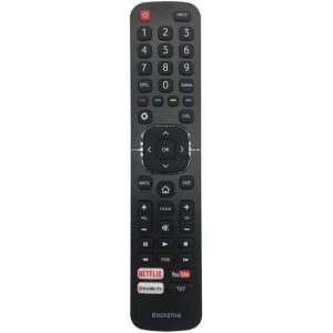 New Replacement Hisense EN2X27HS Remote Control for Hisense Smart TV LCD LED 43K300UWTS 49K300UWTS 55NEC5200 65K5500UWTS H32M2600 H40M2600 - No Configuration REQUIRED - Neuf