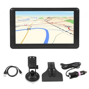 Navigateur GPS portable avec ecran tactile capacitif HD de 7 pouces, memoire DDR256M, 8 Go, FM (carte europeenne) - Neuf