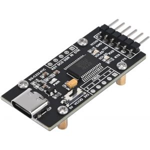 FT232RL USB to UART Serial Converter Module,USB Type-C,3.3V/5V Selectable,FTDI FT232 Chip,for Raspberry Pi,Arduino,Windows,Mac,Linux,with TX/RX/Power LED Indicators - Neuf