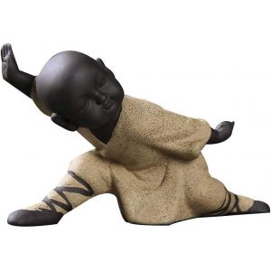 Thé Zisha magasin de décoration pour animaux de compagnie petit trésor de thé de moine peut augmenter la fortune du thé de kung-fu servi - Neuf