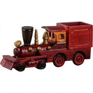 Locomotive &agrave; vapeur Ornement pour la Maison, Bureau, Couloir, No&euml;l - Neuf