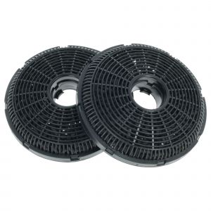 vhbw 2x Filtres &agrave; charbon actif remplacement pour Silverline AF110 pour hotte aspirante - Neuf