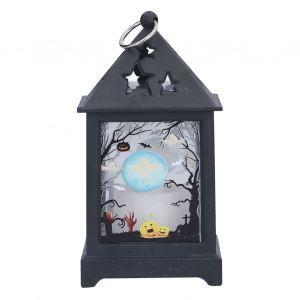 Hjlian Veilleuse Led Decorative D'halloween, Lanterne Innovante Pour Bureau, Decoration Pour Festival, Squelette - Neuf