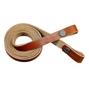 Sangle d'epaule en cuir veritable pour jumelles et appareil photo DC, fabriquee a la main, X - Neuf