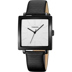 Montre Homme Et Femme Analogique Quartz Acier Inoxydable Caisse Et Caoutchouc Ruban Fashion Montres Bracelet.[J884] - Neuf