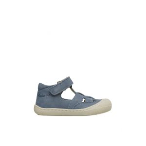 Sandales En Cuir Wad Bleu - 24 - Neuf