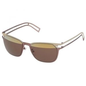 Lunette De Soleil - Police - S8965m Neymar Jr - Monture Métal - Verres Miroir Doré - Protection Uv 2 - Neuf