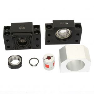 1 vis a billes, 2 ecrous BF20/BK20 et 1 kit d'arbre d'accouplement a prune - Neuf