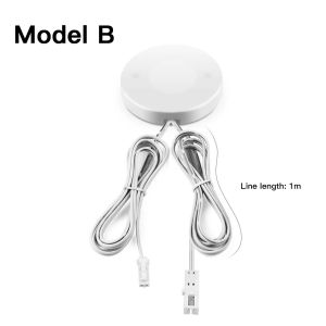 Panneau en bois pénétrable 12V-24V, 25mm, capteur tactile intelligent, interrupteur de lumière LED, contrôle de balayage manuel, variateur tactile à intensité variable-Fil dupont - Neuf