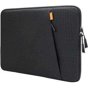 Laptop Sleeve for 16 Inch MacBook Pro (M4 / M3 / M2 / M1, 2019-2024), Waterproof Case Bag with Portable Pocket, Compatible with 16 Inch Notebook (Black) - Neuf